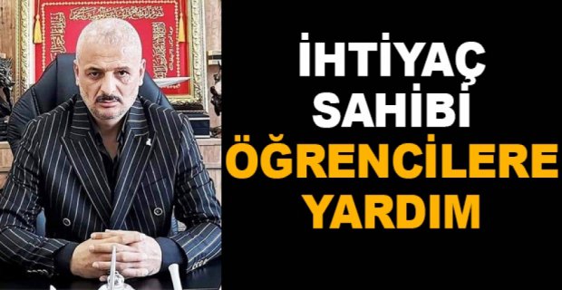 İHTİYAÇ SAHİBİ ÖĞRENCİLERE YARDIM