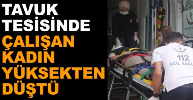 KADIN İŞÇİ ÖLÜMDEN DÖNDÜ