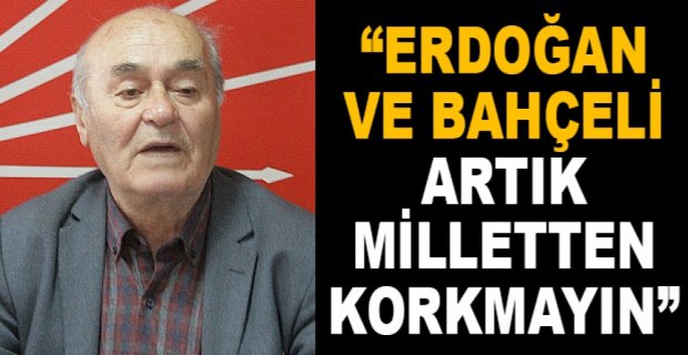 KAZIM KARSU CUMHURBAŞKANI VE BAHÇELİ'YE SESLENDİ