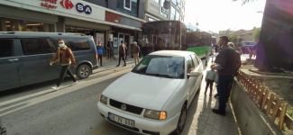 HATALI PARKLANMALAR TRAFİĞİ KİLİTLEDİ
