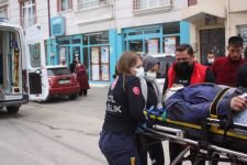 GERİ GELEN KAMYON MOTOSİKLET SÜRÜCÜSÜNÜ EZDİ
