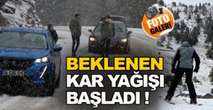 KAR YAĞIŞI BAŞLADI 