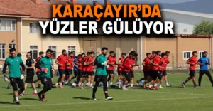 KARAÇAYIR'DA YÜZLER GÜLÜYOR