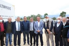 KONSERVE FABRİKASININ TEMELİ ATILDI