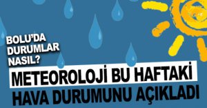 METEOROLOJİ'DEN BOLU İÇİN ÖNEMLİ AÇIKLAMA