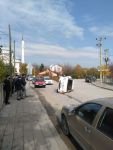 ÖNCE ARAÇLARA ÇARPTI SONRA TAKLA ATTI