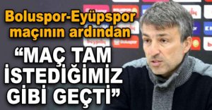 REHA ERGİNER EYÜPSPOR MAÇININ ARDINDAN KONUŞTU