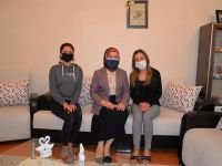 ŞENGÜL ÜMİT ŞEHİT AİLELERİNİ ZİYARET ETTİ