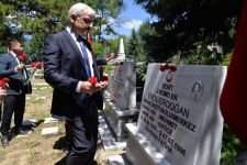 15 TEMMUZ ŞEHİDİ DUALARLA ANILDI