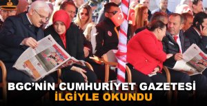 BGC'NİN CUMHURİYET GAZETESİ İLGİYLE OKUNDU