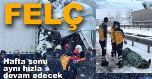 BOLU DAĞI'NDA ULAŞIM FELÇ....