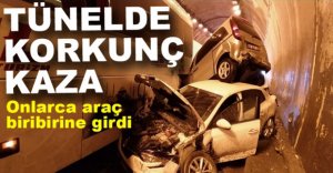 BOLU TÜNELİNDE KORKUNÇ KAZA