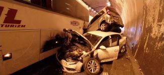 BOLU TÜNELİNDE KORKUNÇ KAZA