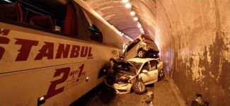 BOLU TÜNELİNDE KORKUNÇ KAZA