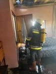 BOLU’DA EV VE SAMANLIK ALEV ALEV YANDI