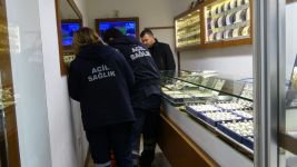 BOLU’DA FİLM SAHNELERİNİ ARATMAYAN KUYUMCU SOYGUNU