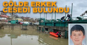 BOLU'DA GÖLDE ERKEK CESEDİ BULUNDU