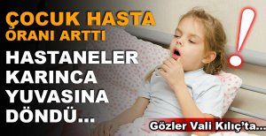 BOLU'DA HASTANELERDE YATACAK YER KALMADI
