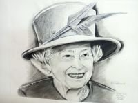 BOLULU RESSAM KRALİÇE 2. ELİZABETH’İ ÇİZDİ