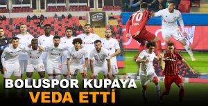 BOLUSPOR KUPAYA VEDA ETTİ