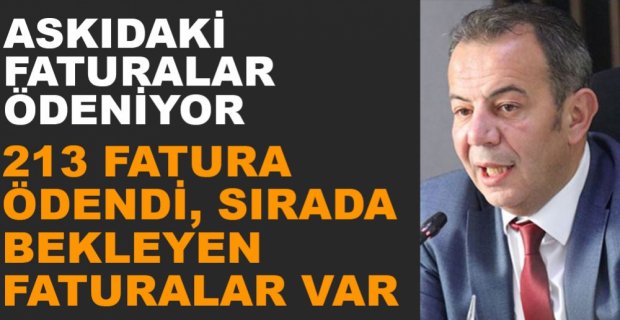 213 KİŞİNİN FATURASI ÖDENDİ