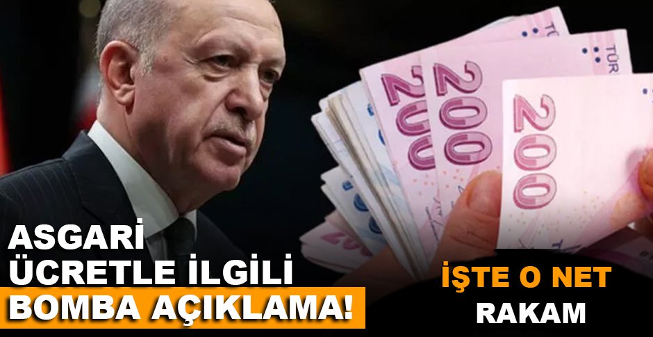 ASGARİ ÜCRET AÇIKLANDI!