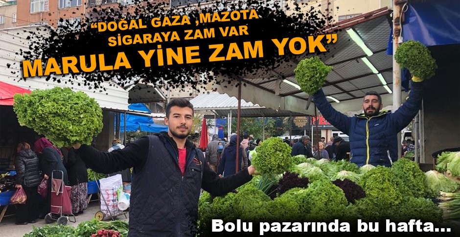 BOLU PAZARINDAKİ YOĞUNLUK ESNAFI SEVİNDİRDİ