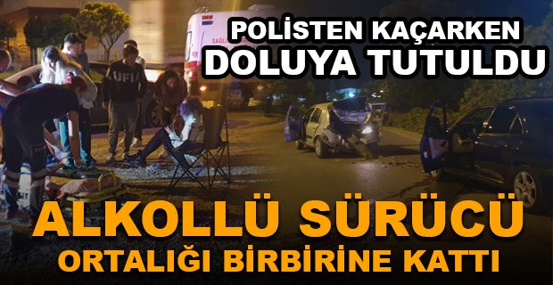 BOLU'DA ALKOLLÜ SÜRÜCÜ ORTALIĞI BİRBİRİNE KATTI
