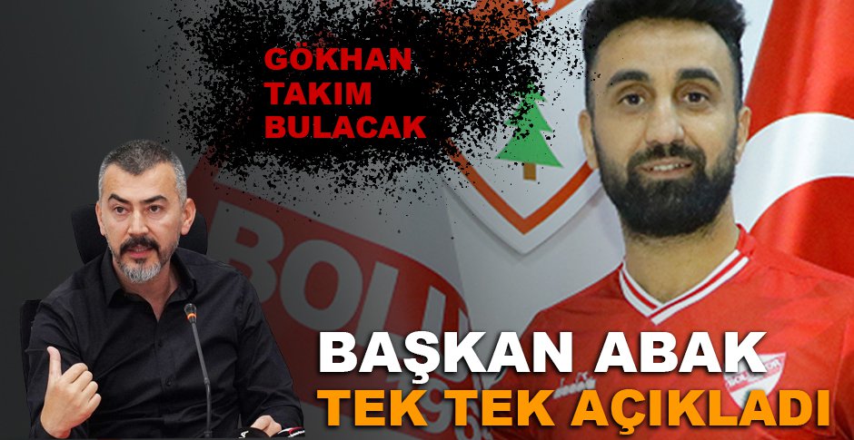 BOLUSPOR GÖKHAN KARADENİZ İLE YOLLARI AYIRIYOR