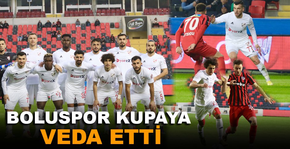 BOLUSPOR KUPAYA VEDA ETTİ