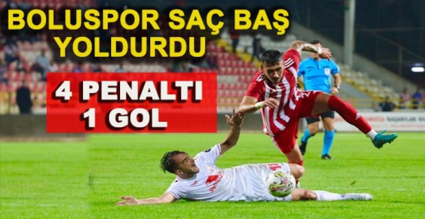 BOLUSPOR SAÇ BAŞ YOLDURDU
