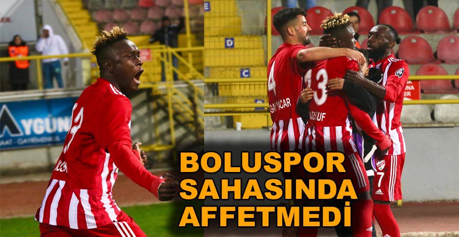 BOLUSPOR SAHASINDA AFFETMEDİ