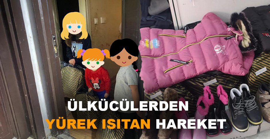 ÜLKÜ OCAKLARI MİNİKLERE EL UZATTI
