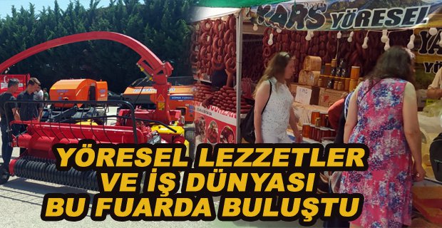 YÖRESEL LEZZETLER VE İŞ DÜNYASI BOLU’DA BU FUARDA BULUŞTU