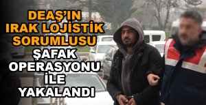 DEAŞ'IN IRAK LOJİSTİK SORUMLUSU BOLU'DA ŞAFAK OPERASYONU İLE YAKALANDI