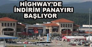 HİGHWAY'DE İNDİRİM PANAYIRI BAŞLIYOR