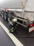 LNG YÜKLÜ TIR AZ KALSIN PATLIYORDU