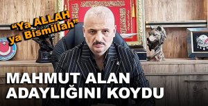 MAHMUT ALAN ADAYLIĞINI KOYDU