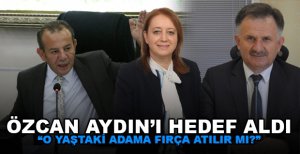 ÖZCAN AYDIN'I HEDEF ALDI