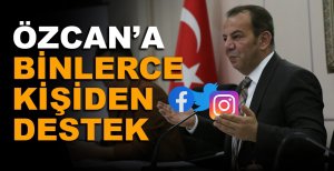 TANJU ÖZCAN'A BİNLERCE KİŞİDEN DESTEK