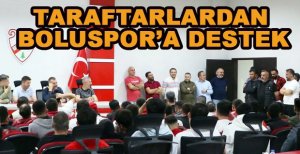 TARAFTARLARDAN BOLUSPOR'A DESTEK