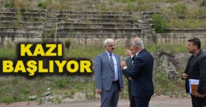 TARİHİ STADİON'DA KAZI BAŞLIYOR