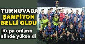 TURNUVADA ŞAMPİYON BELLİ OLDU