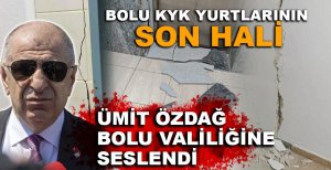 ÜMİT ÖZDAĞ BOLU VALİLİĞİNE SESLENDİ