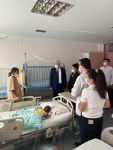 VALİ KILIÇ ZEHİRLENENLERİ ANKARA’DA ZİYARET ETTİ