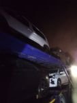 YANGIN, TAŞIDIĞI OTOMOBİLE SIÇRADI