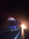 YANGIN, TAŞIDIĞI OTOMOBİLE SIÇRADI