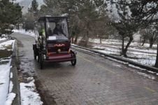 ABANT'TA MART AYINDA KAR SÜRPİZİ