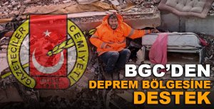 BGC'DEN DEPREM BÖLGESİNE DESTEK