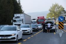 BOLU DAĞI 1990'LARA DÖNDÜ... TRAFİK FELÇ...